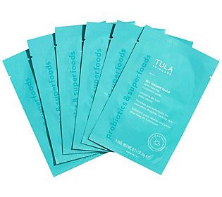 TULA Instant Facial Dual-Phase Skin Reviving Tr eatment Pads | QVC