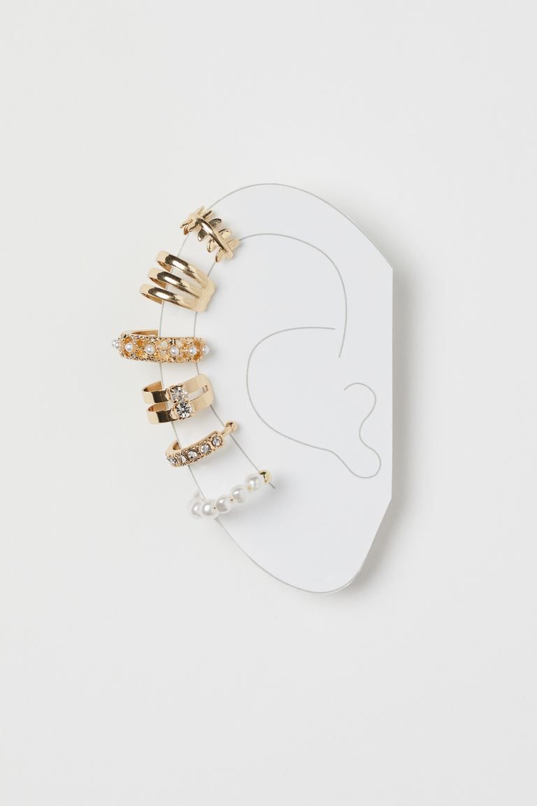 6-pack Ear Cuffs | H&M (US)