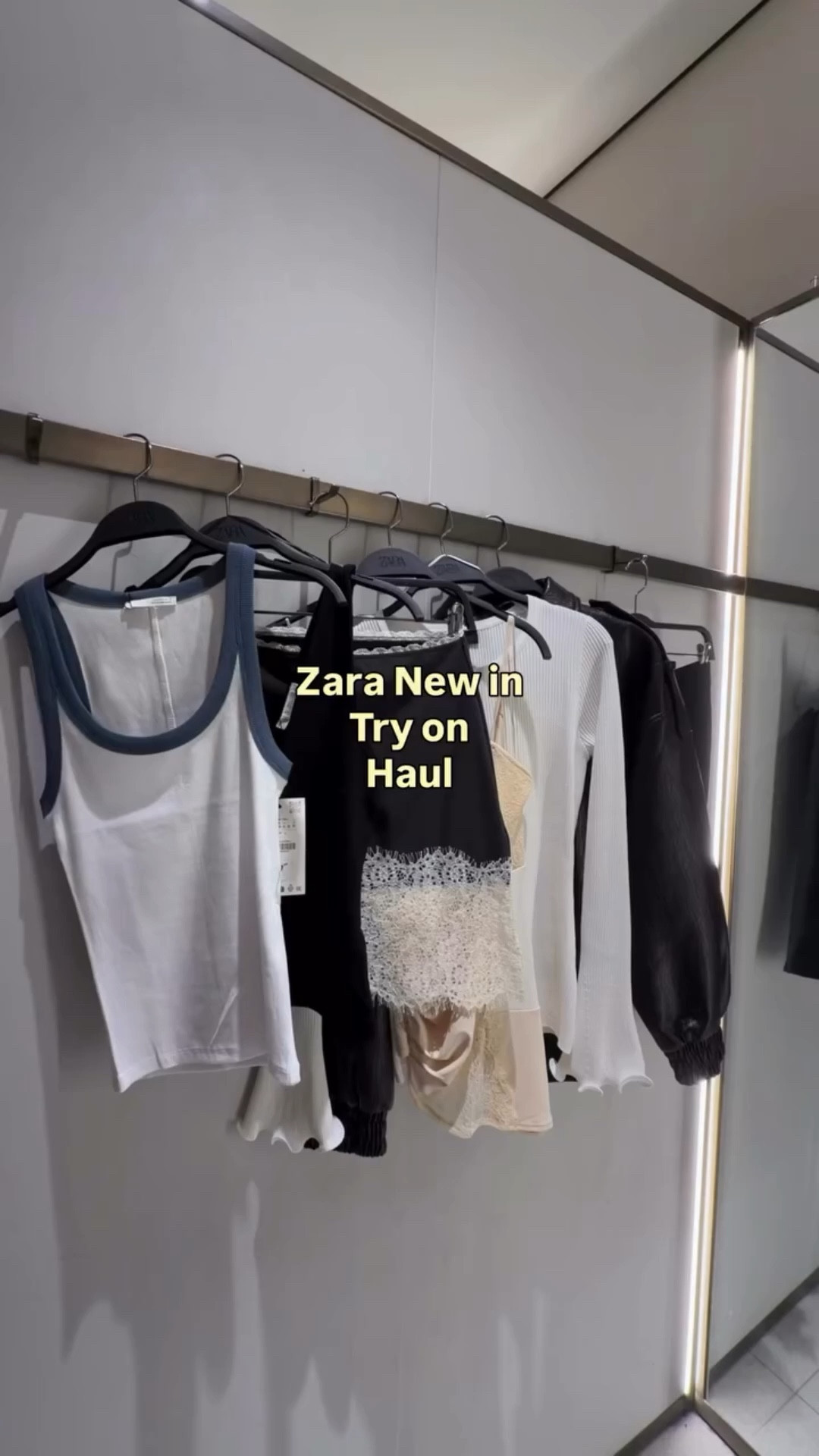 @zara new in for spring/summer 🤍 Love their basic tank tops this season! 

#zara #zaradaily #zaraoutfits #springtrends #capsulewardrobe Zara new in, new in at Zara, Zara spring 2026