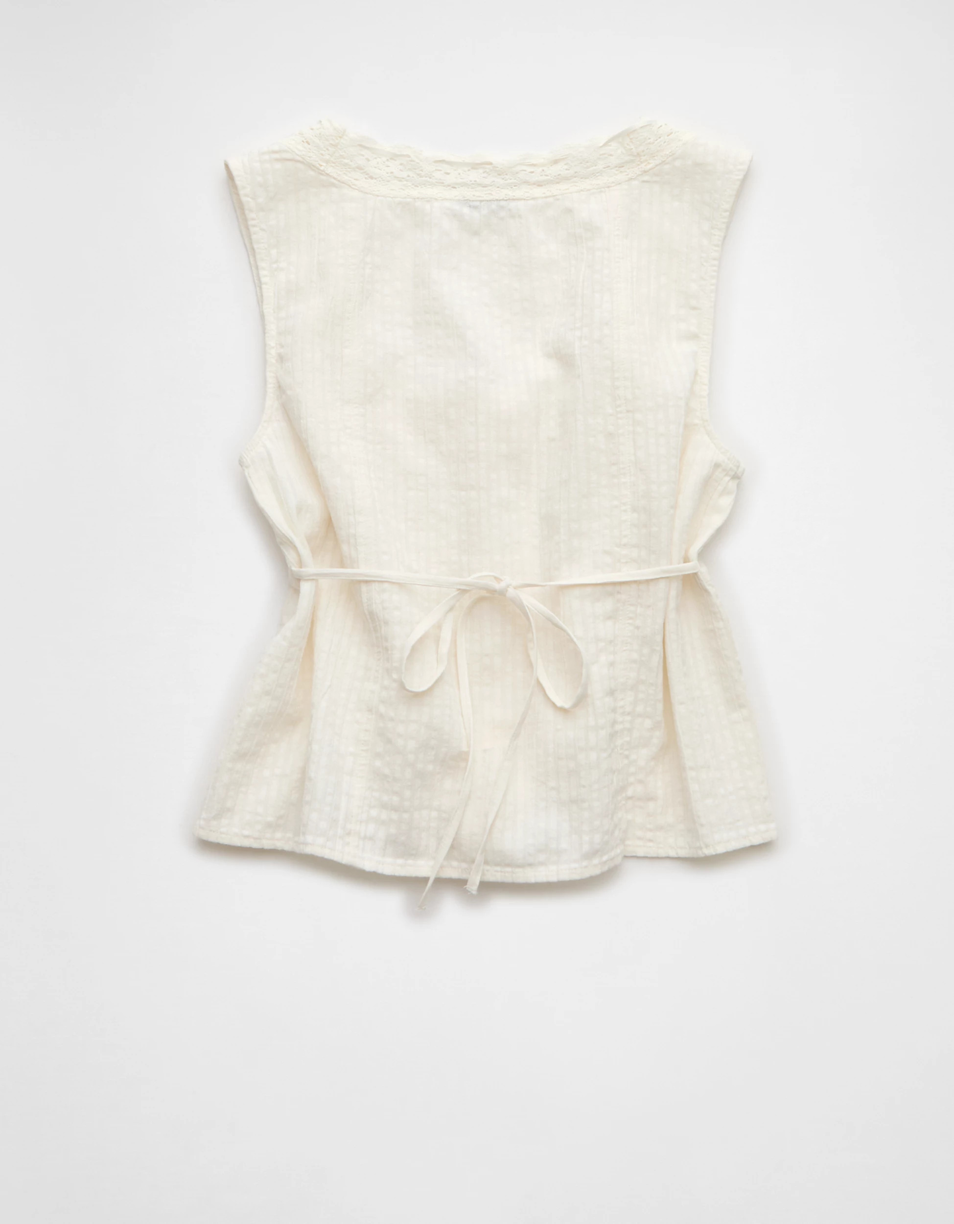 AE Scoop Neck Lace Blouse | American Eagle Outfitters (US & CA)