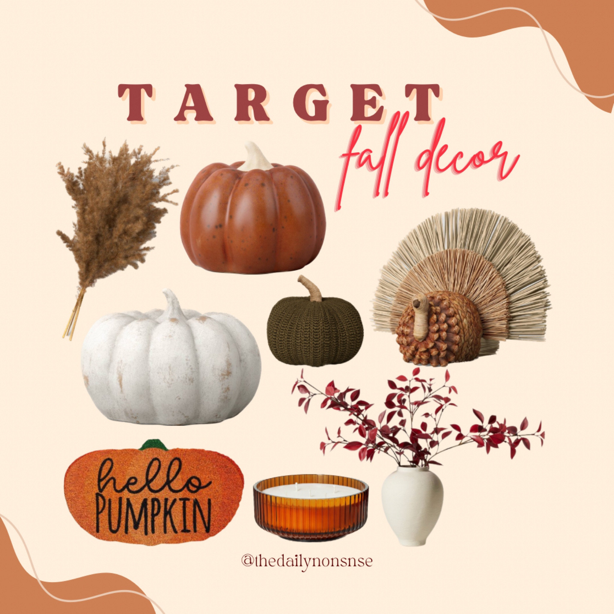 Target finds for fall decor!

#LTKFind #LTKhome #LTKSeasonal