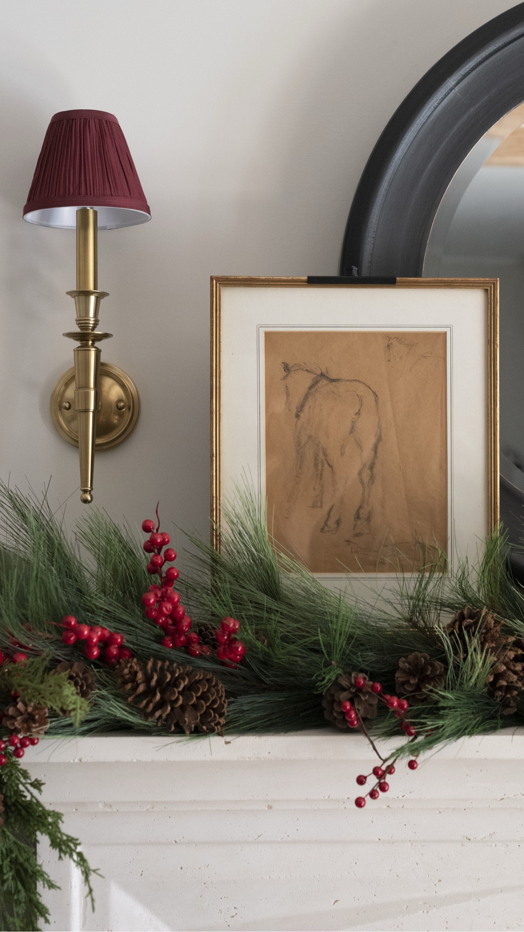 Get the Look : Our Holiday Mantel  

#LTKHoliday #LTKHome