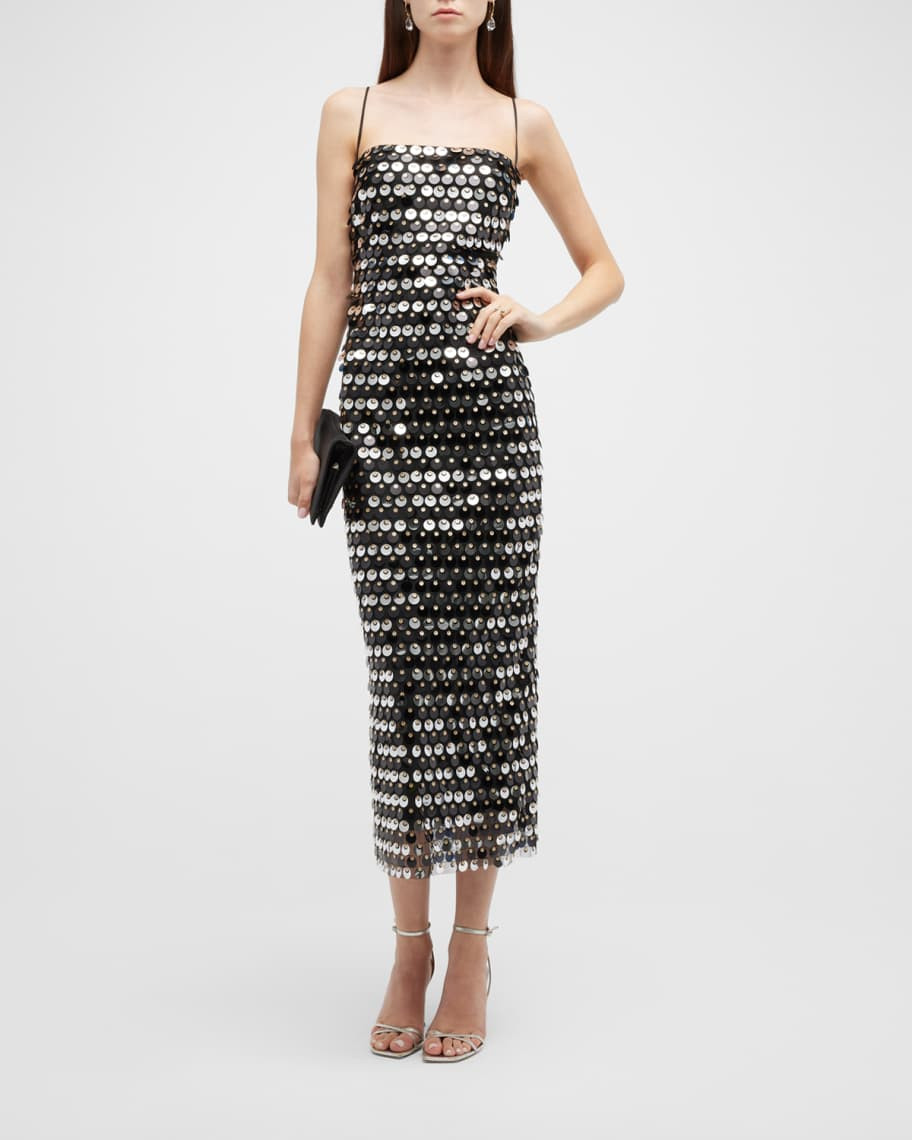 NEW ARRIVALS Phoenix Strapless Sequin Mini Dress | Neiman Marcus