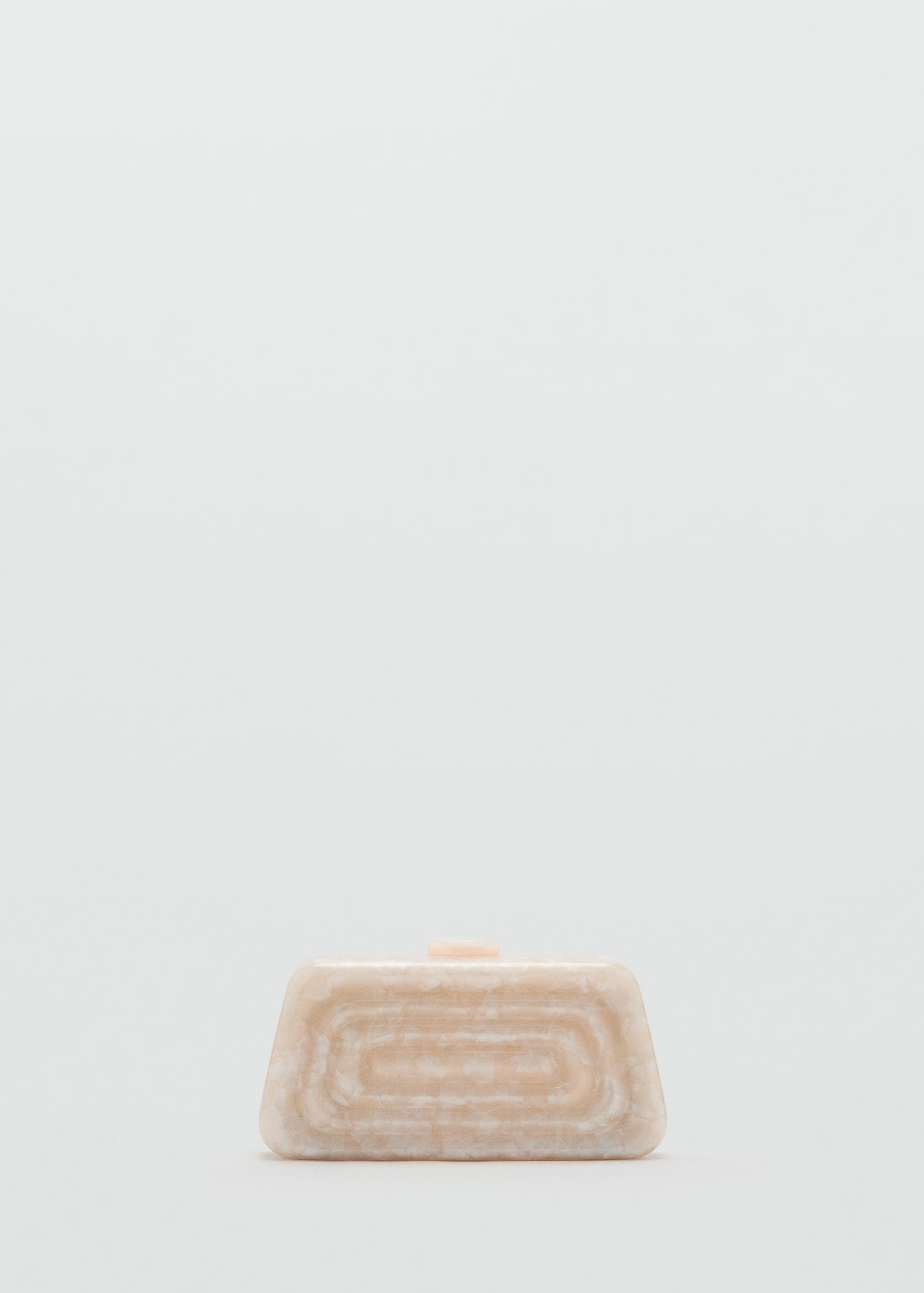 Pearl-effect clutch bag - Women | MANGO United Kingdom | MANGO (UK)