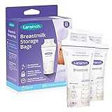 Lansinoh Breastmilk Storage Bags, 50 Count, 6 Ounce Milk Storage Bags | Amazon (US)
