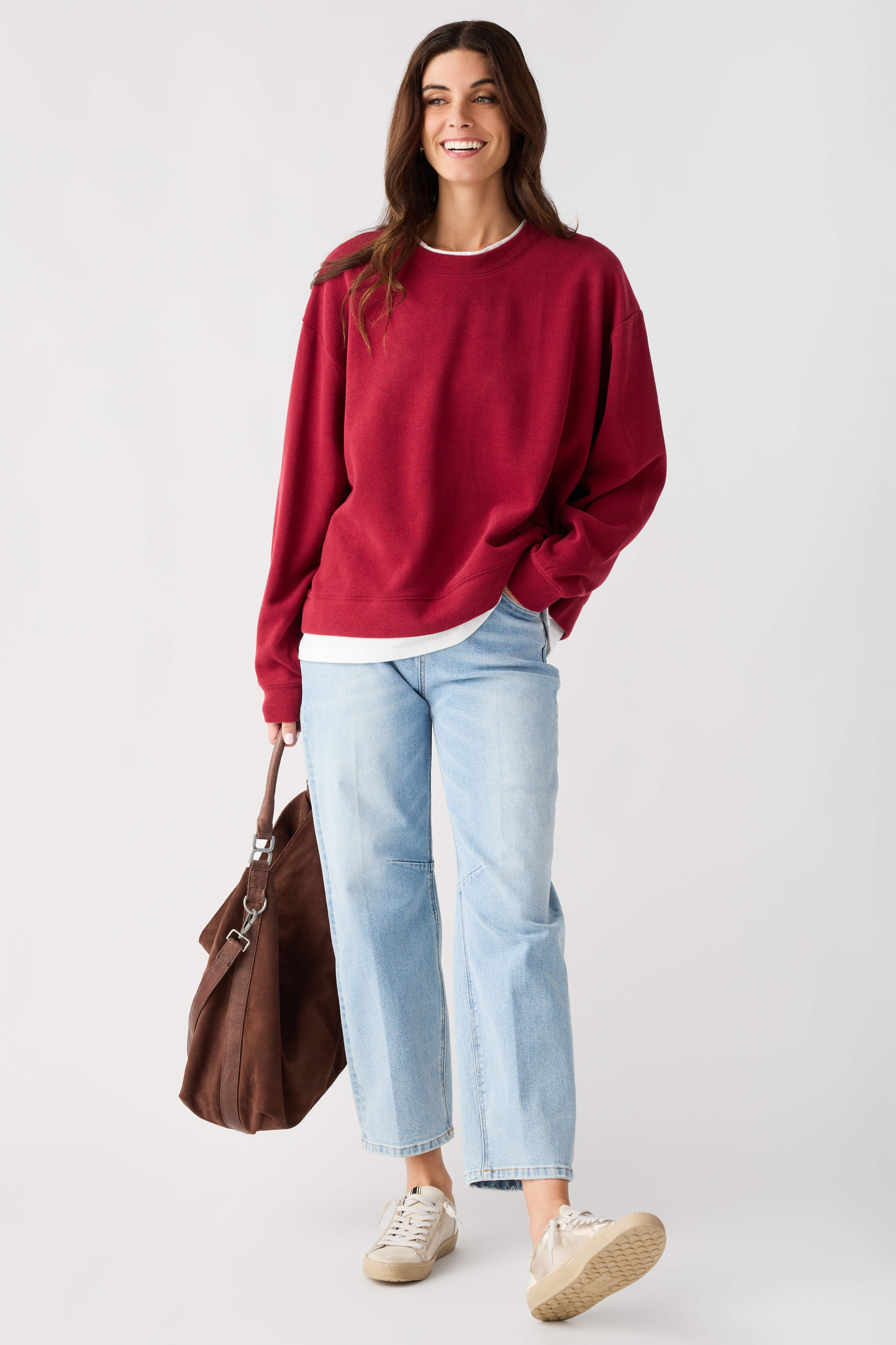 By Together Always On Crew Pullover | Social Threads