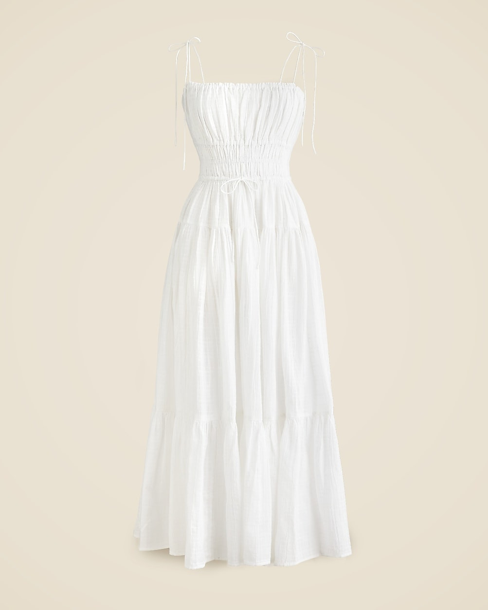 Clio dress in textured gauze | J. Crew US