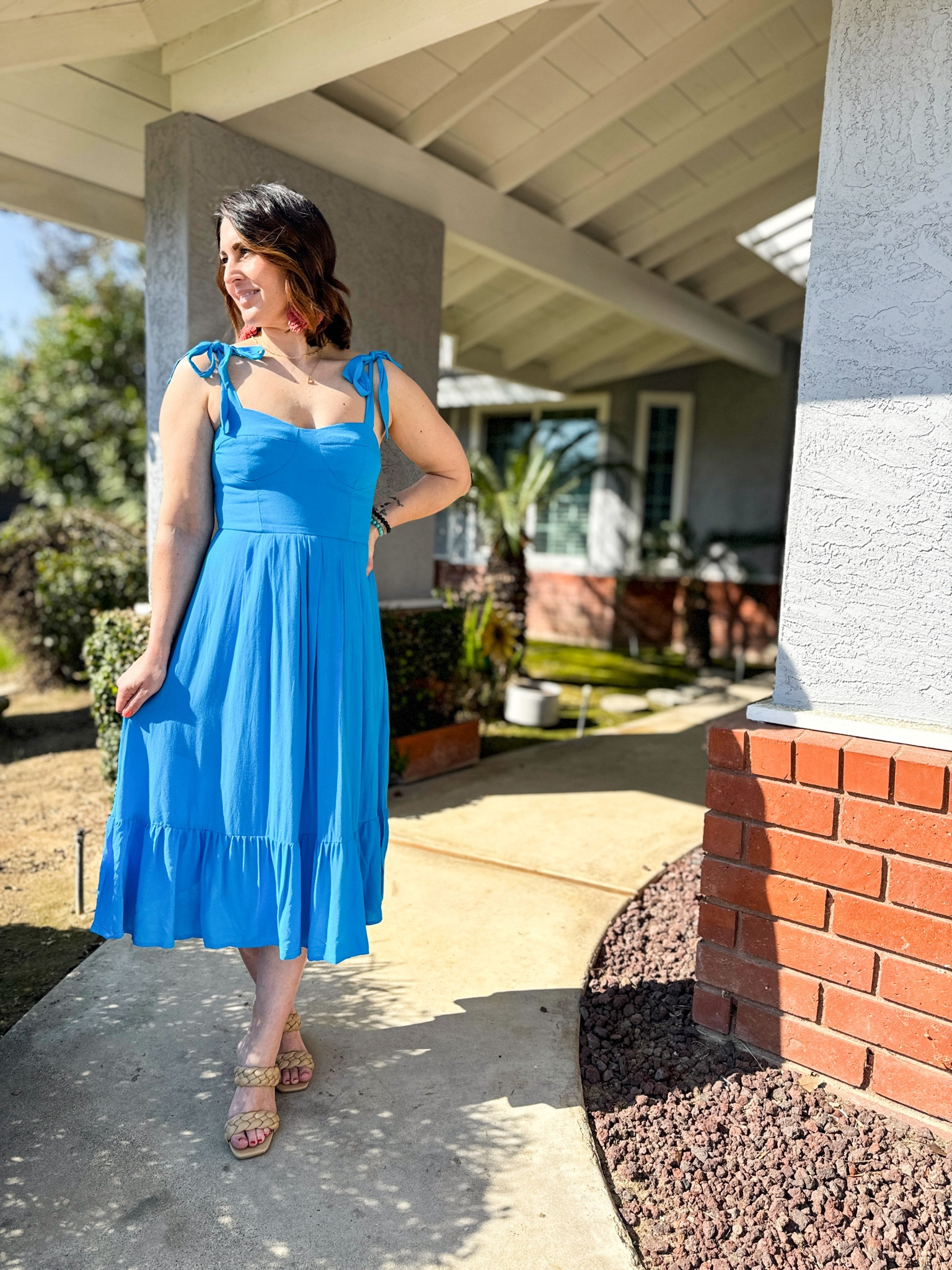 Spring is in the air and this dress is perfection 

Wearing size S

#founditonamazon #springdress #easter #easterdress

#LTKSeasonal #LTKfindsunder50 #LTKSpringSale