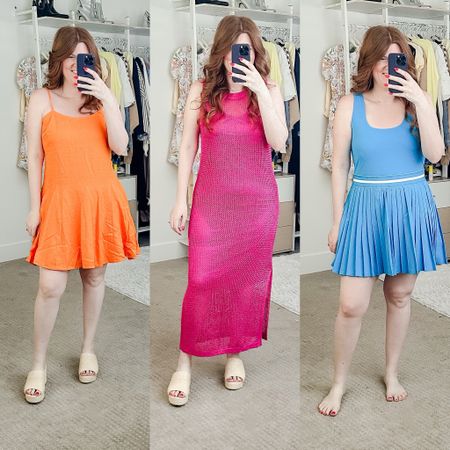 Summer dresses from Target. Size medium in all. 

Summer dress. Summer outfit. 

#LTKMidsize #LTKSeasonal #LTKFindsUnder50