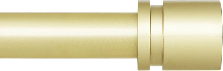 Curtain Rods for Windows 16 to 144 Inches Adjustable Length 1 Inch Diameter Window Curtain Rod wi... | Amazon (US)