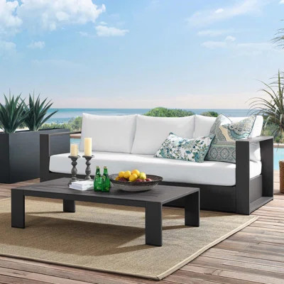 Modway Tahoe Outdoor Patio Powder-Coated Aluminum 2-Piece Set | Wayfair Professional