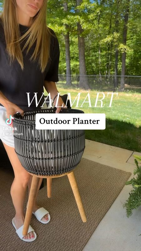 Walmart outdoor planters. Walmart home decor , Walmart patio 

#LTKSeasonal #LTKfindsunder50 #LTKhome