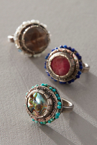 Eric Silva Ruby Flower Ring | Free People (Global - UK&FR Excluded)
