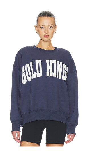 Gold Hinge Sweatshirt in Navy. - size XL | Revolve Clothing (Global)