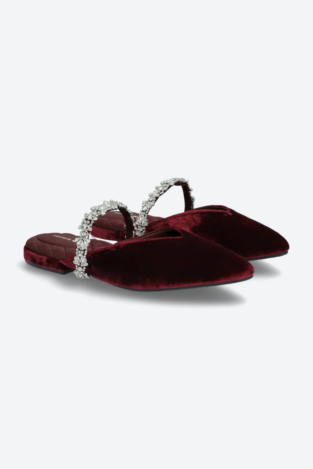 The Swan Velvet Mule Flat | Stitch Fix