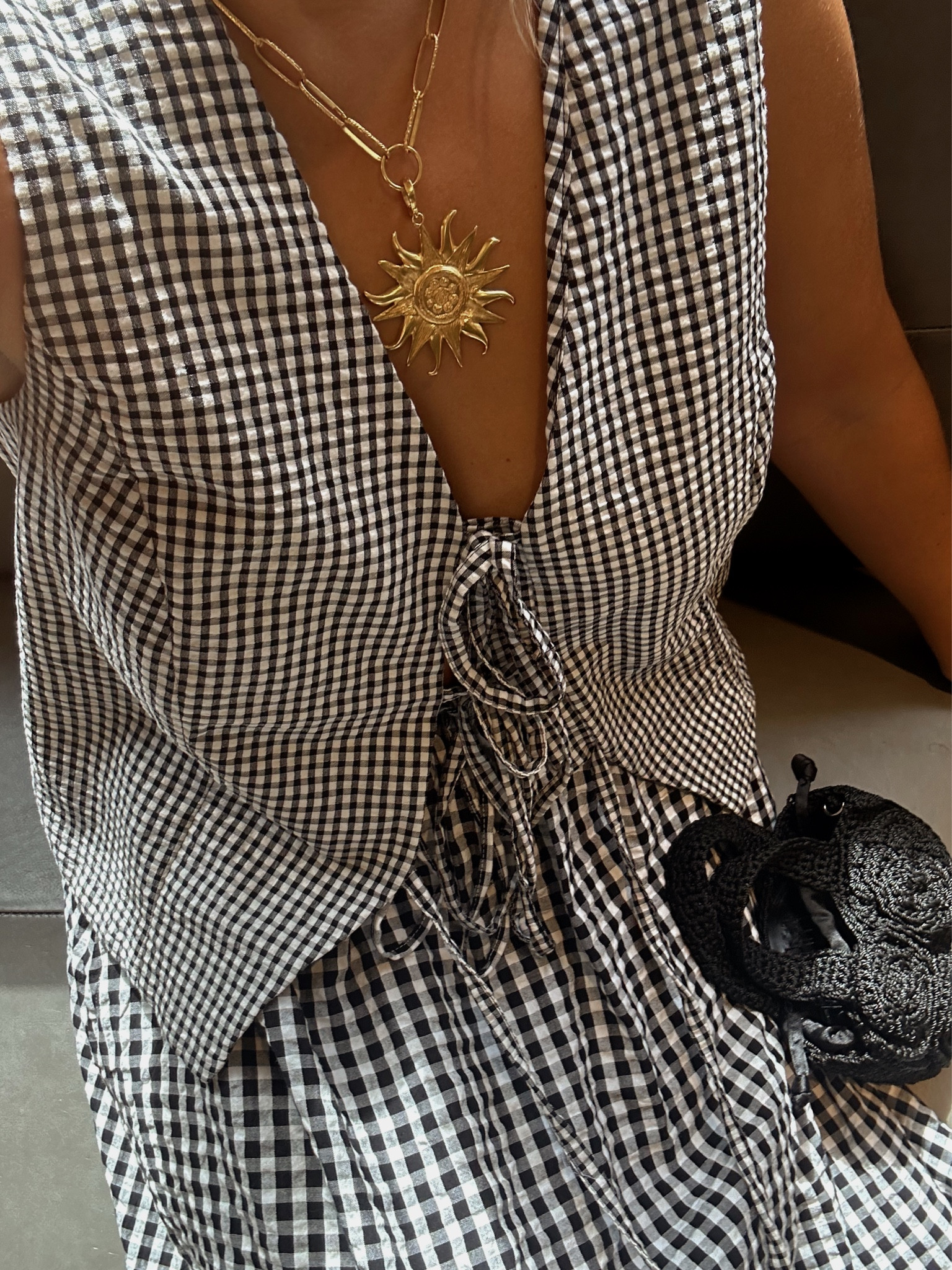 Gingham set 🖤🤍

#LTKstyletip #LTKeurope #LTKsummer