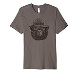 Smokey Bear Portrait Premium T-Shirt | Amazon (US)