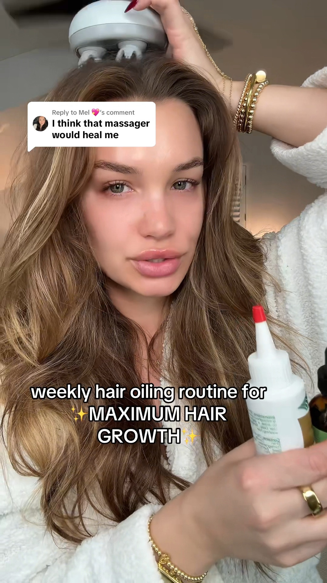 weekly oiling routine for maximum hair growth 🙌🏼

#LTKBeauty