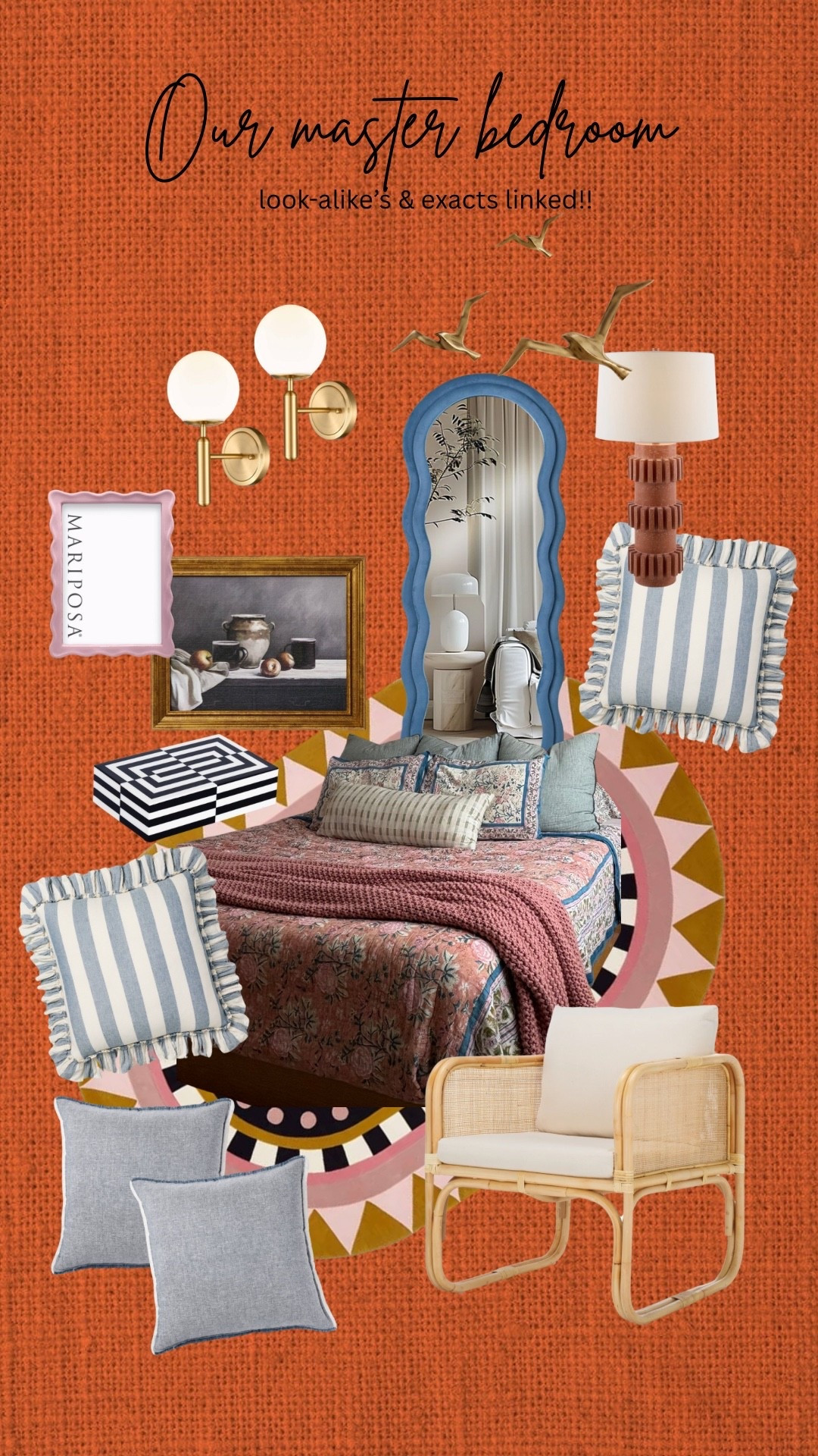 Our master bedroom is one of my favorite places in our home!! The serene and peaceful feel, while also being an explosion of color.. it makes my heart skip a beat!!

#LTKHome #LTKFindsUnder100 #LTKautumn