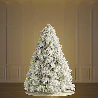 Frosted Canterbury Fir Tree - 7-1/2 Ft. - Frontgate - Christmas Tree | Frontgate