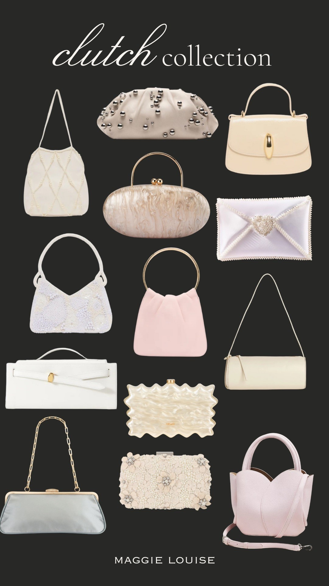 The ML clutch collection — wonderful for any bridal event!

#LTKWedding #LTKFindsUnder100 #LTKStyleTip