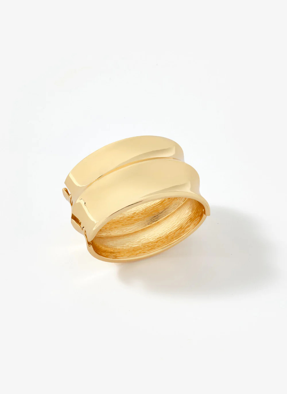 Gold Tone Statement Cuff Bracelet | Mint Velvet