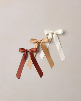 Spice Ribbon Bows Spice, Ivory, Gold - OS | Rylee + Cru