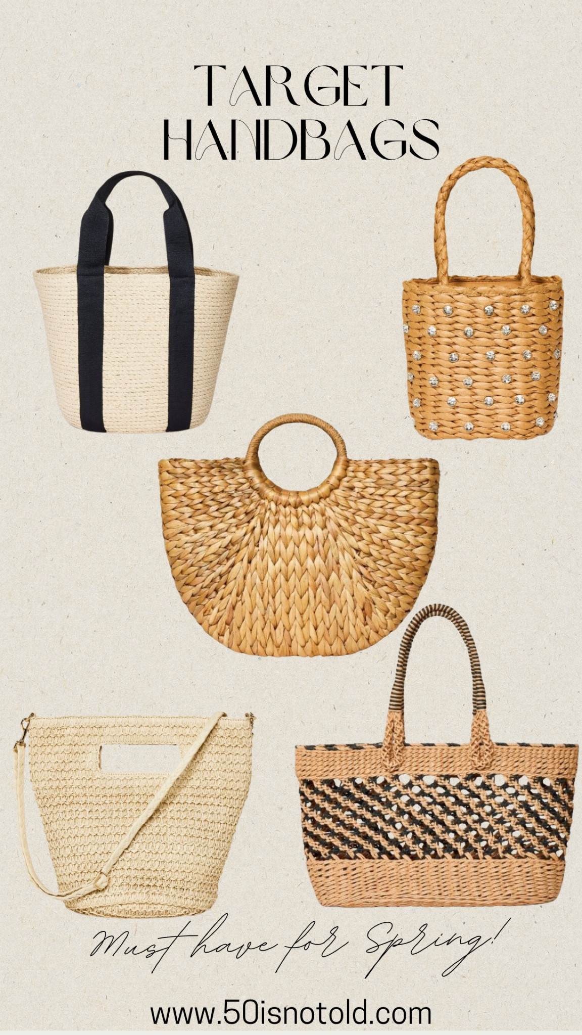 Straw Natural Tote Handbag - A New … curated on LTK