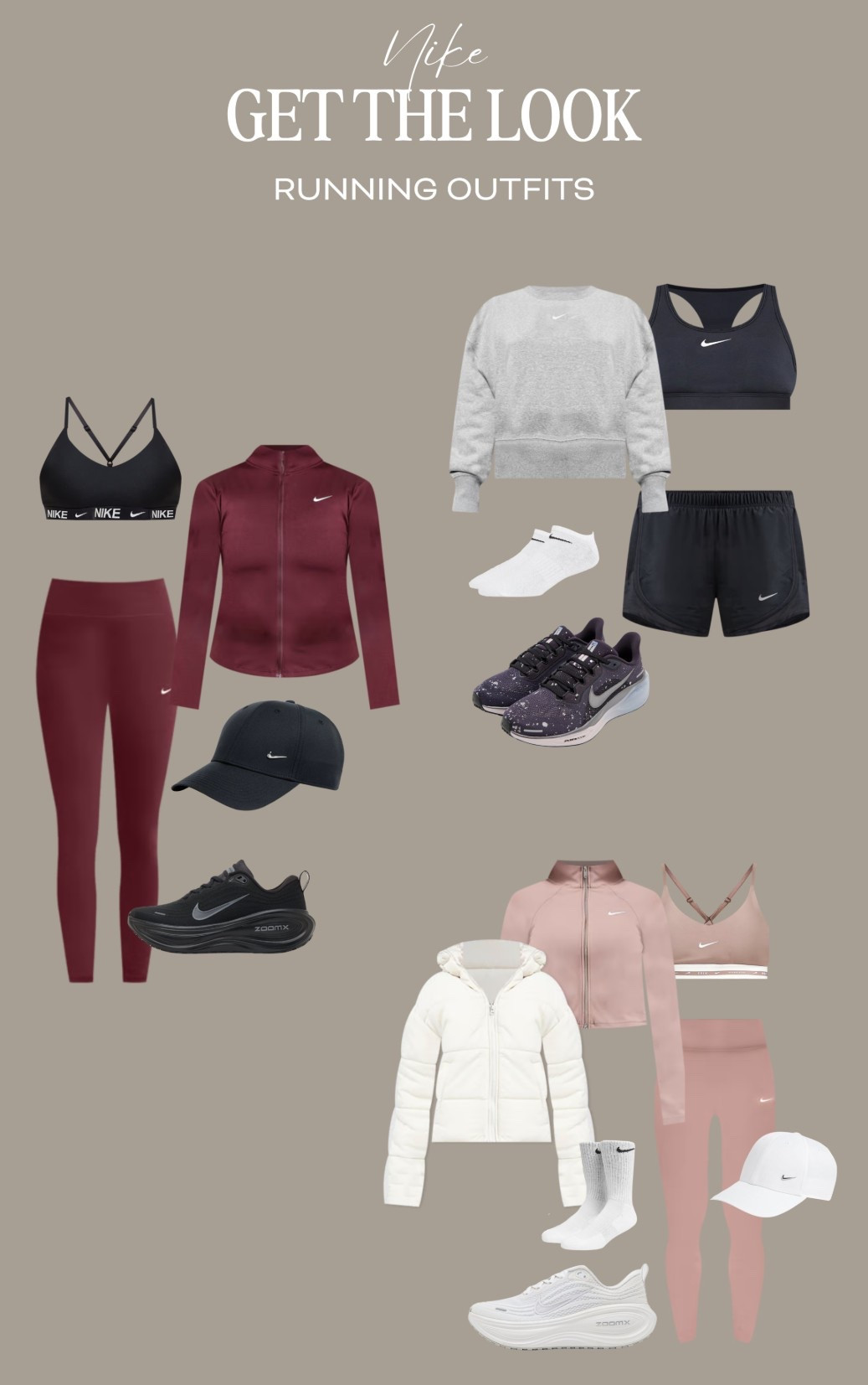 Get the Look from Nike 👟

gifts for her / athleisure / sportswear / gym outfits / running outfit 

#LTKgiftguide