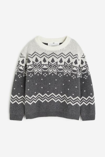 Pull en maille jacquard | H&M (FR, IT, ES, PT, BE)