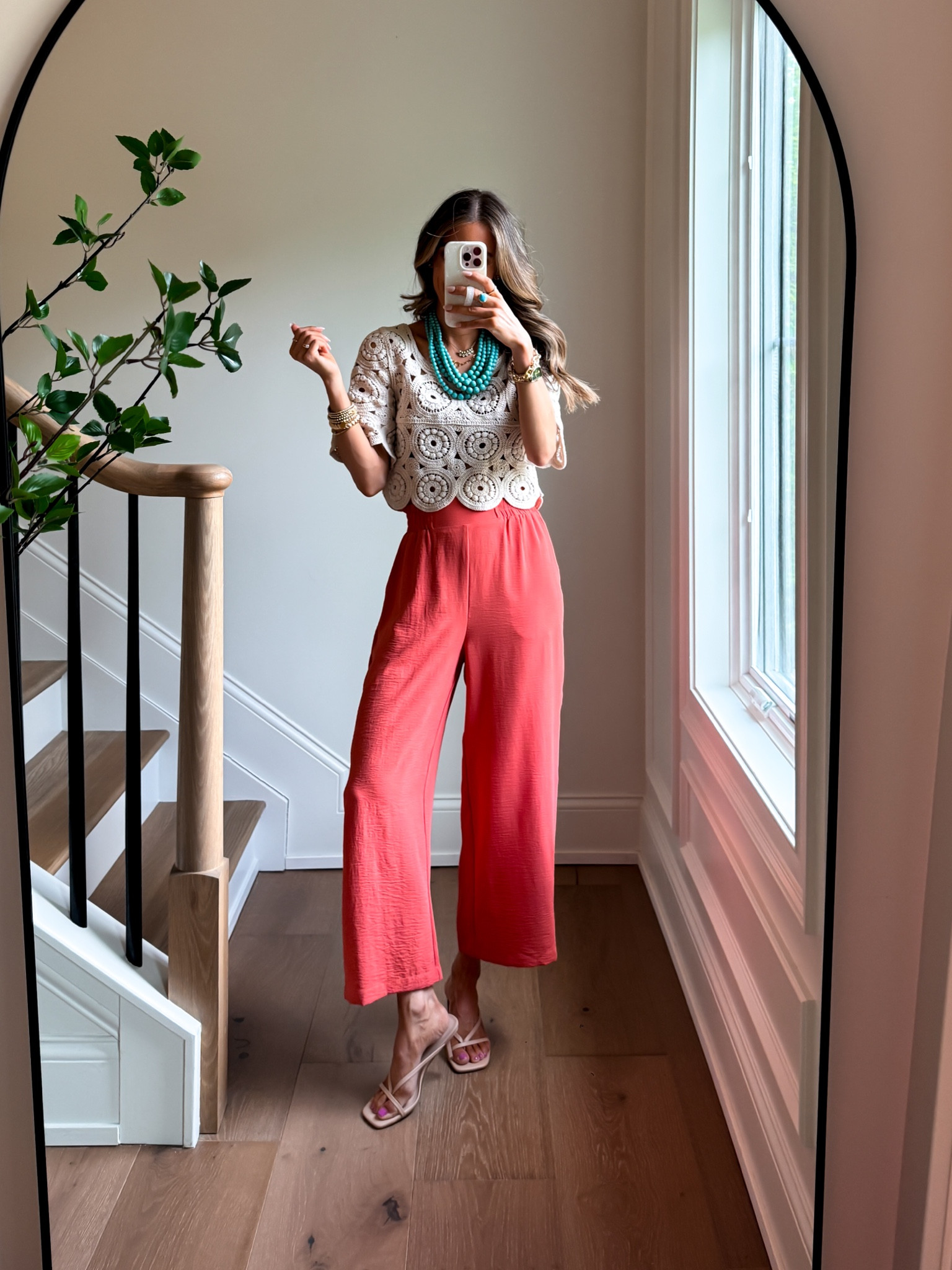 Top is mixed and matched from a set and pants are a size small

#LTKgrwm #LTKootd #LTKTravel