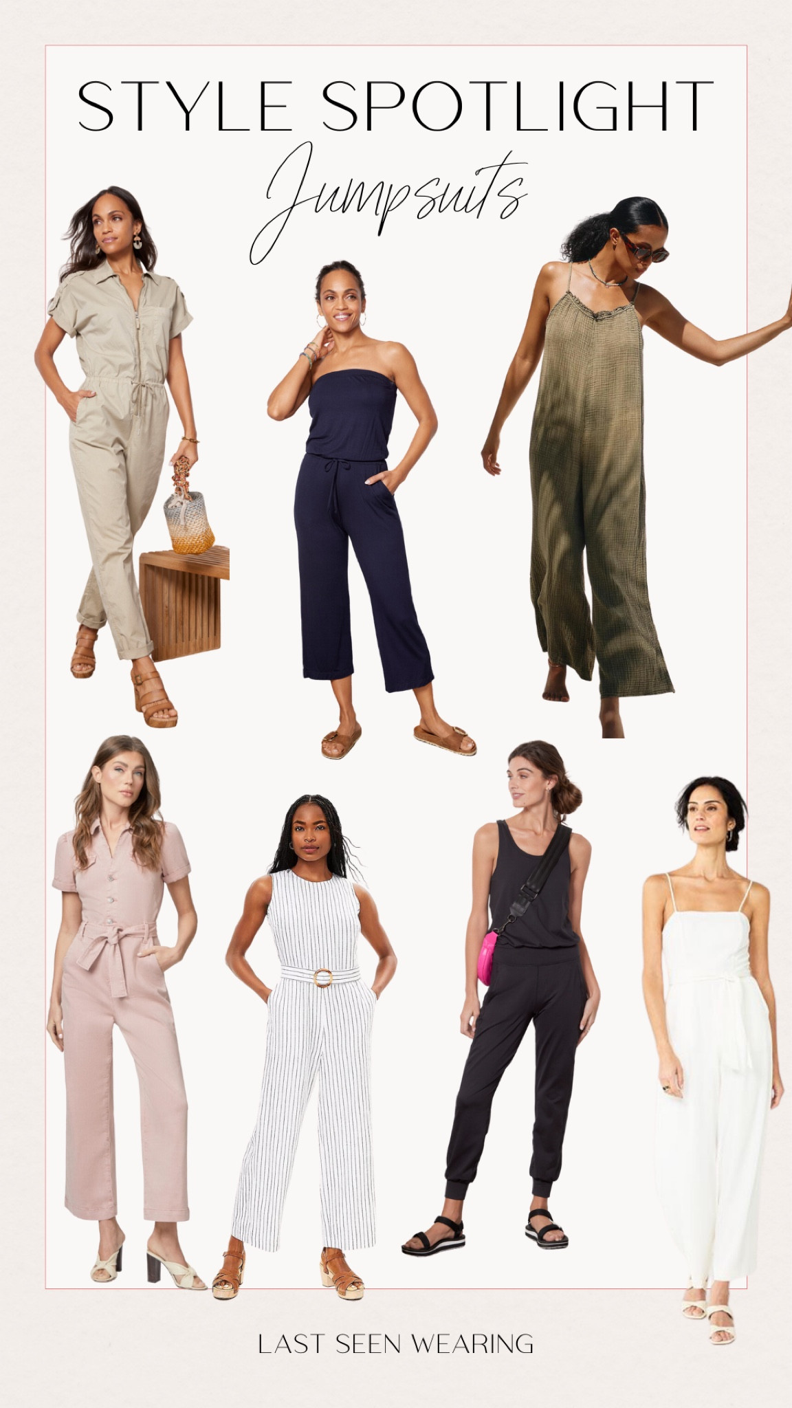 Jumpsuit finds we are loving. 

Summer finds
Casual styling tips


#LTKunder100 #LTKFind #LTKstyletip