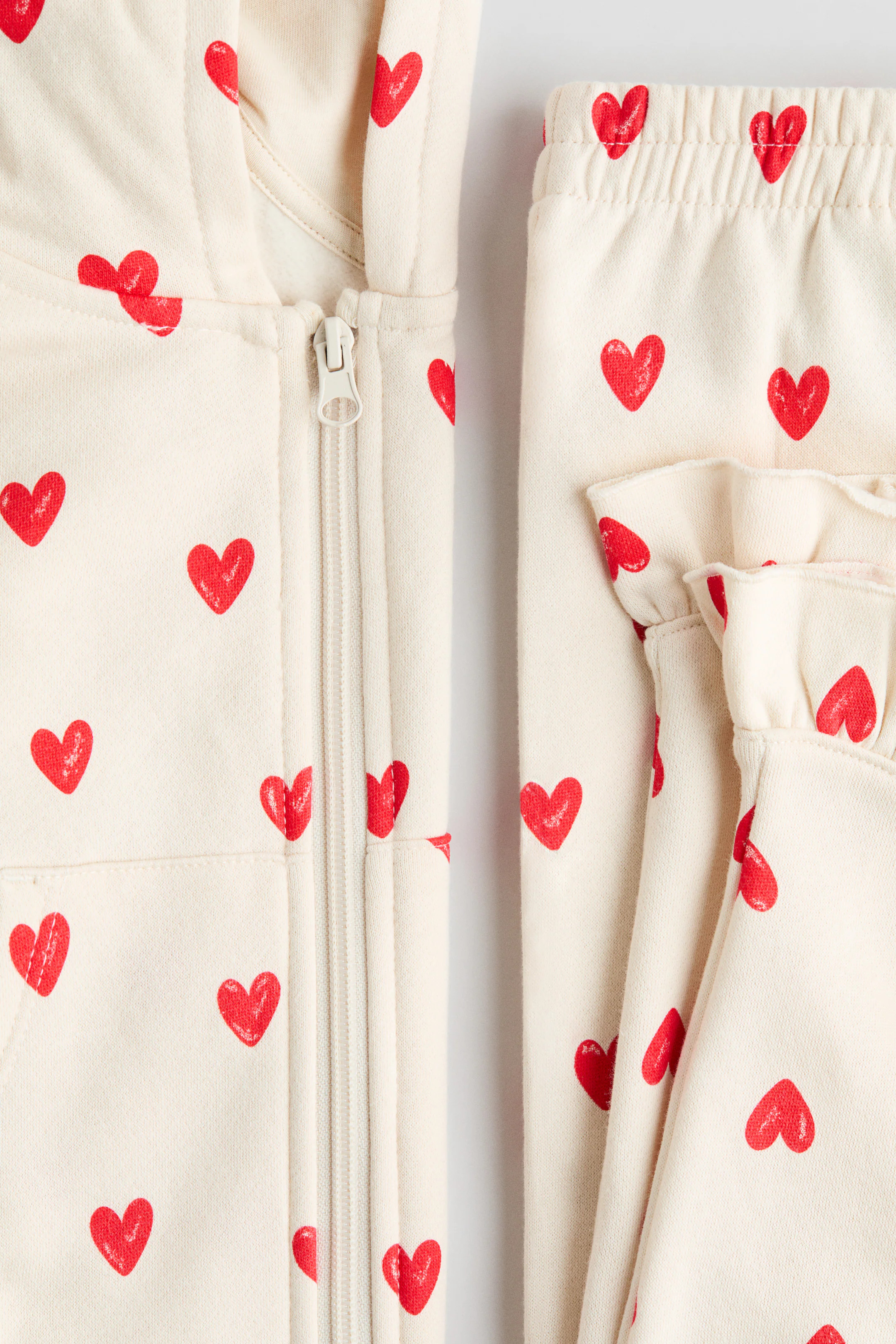 2-Piece Printed Sweatshirt and Joggers Set | H&M (US + CA)