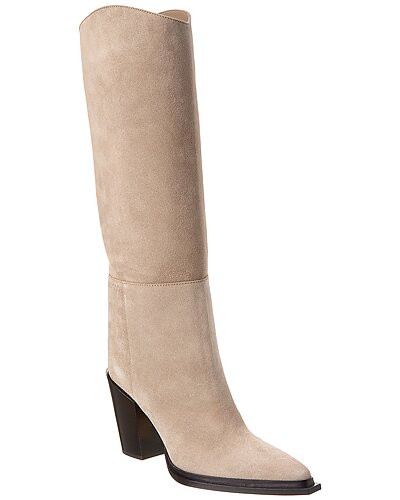 Cece 80 Suede Knee-High Boot | Gilt & Gilt City