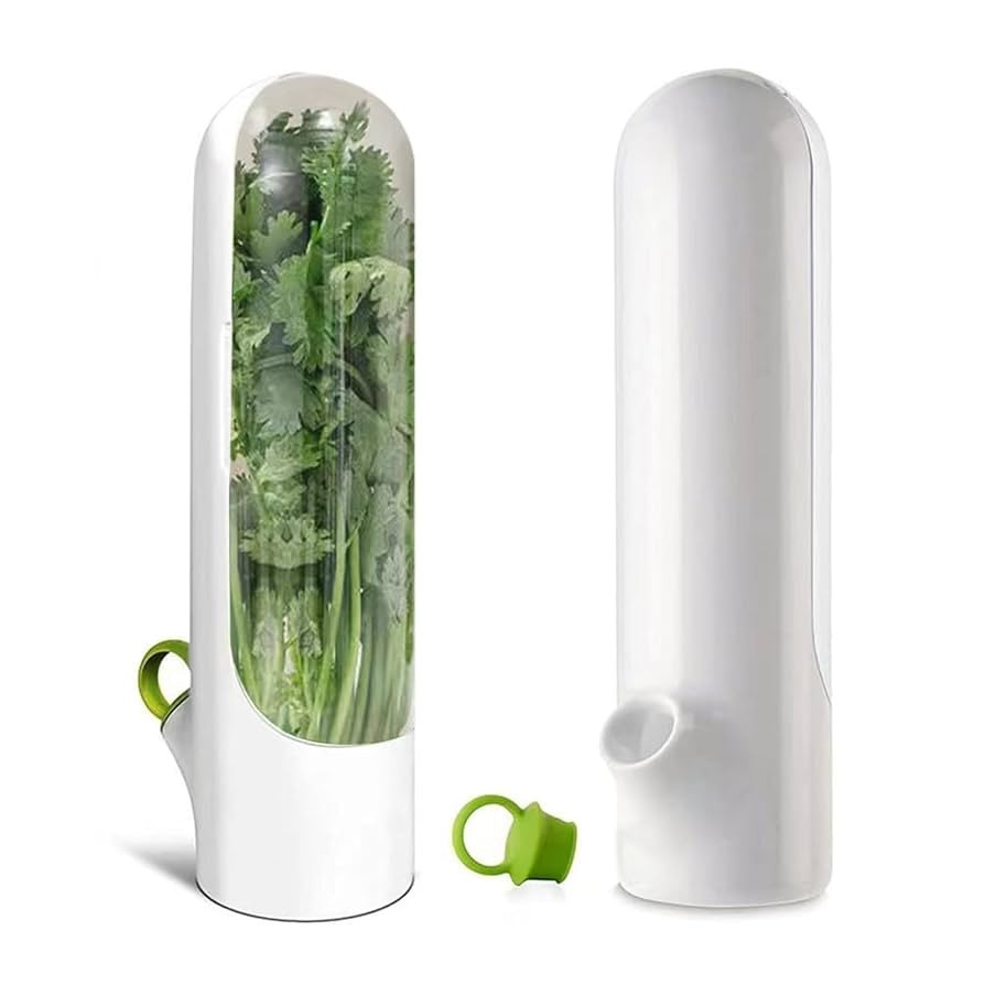 Herb Saver for Refrigerator, Herb Saver Pod, Fresh Herb Keeper for Cilantro, Mint, Parsley, Aspar... | Amazon (US)
