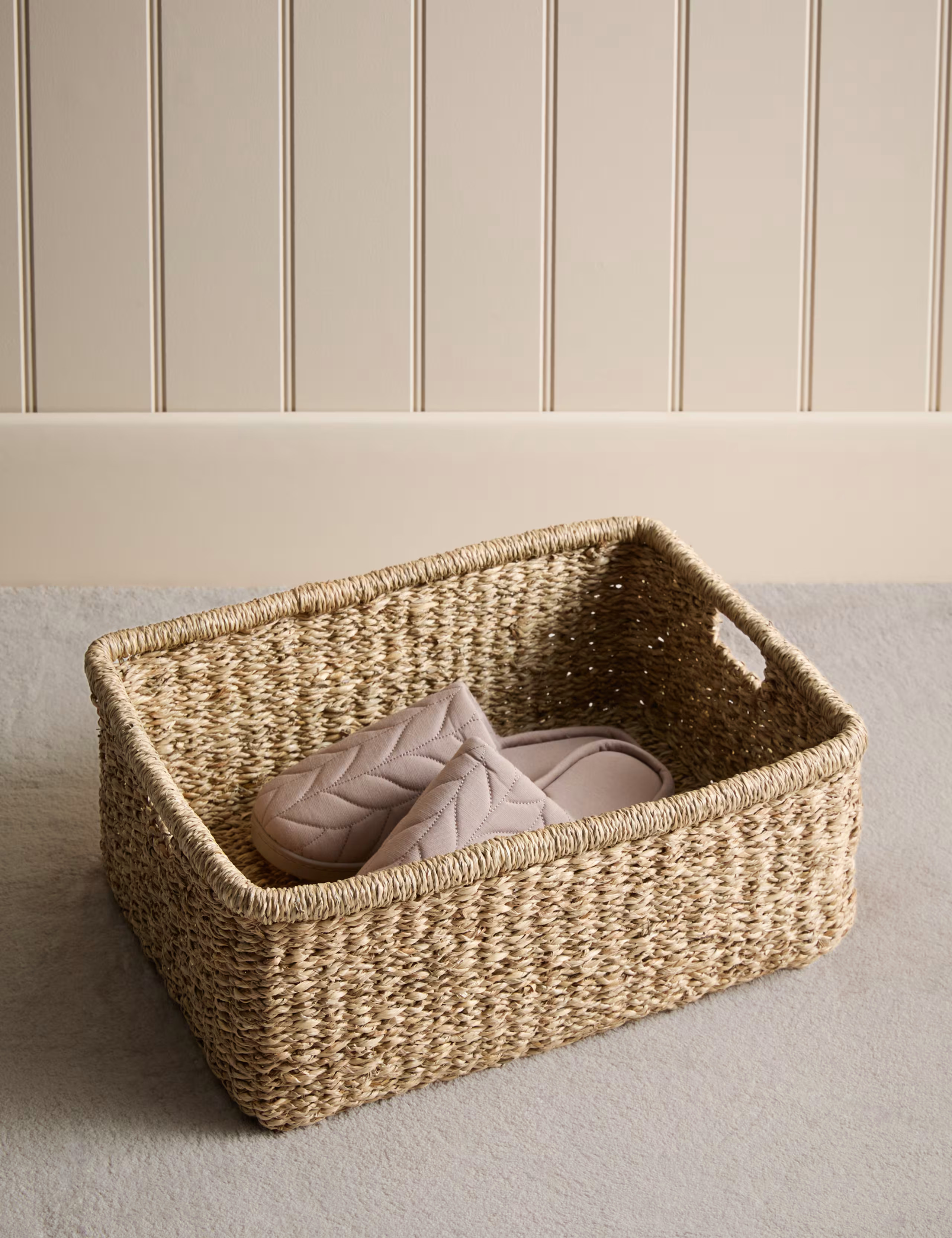 Seagrass Large Rectangular Basket | Marks & Spencer (UK)