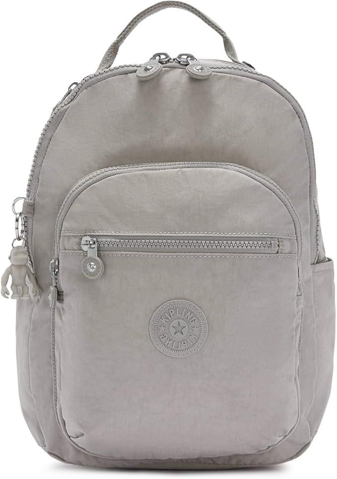 Kipling Women's Seoul Small Backpack, Durable, Padded Shoulder Straps with Tablet Sleeve, Bag, Gr... | Amazon (US)