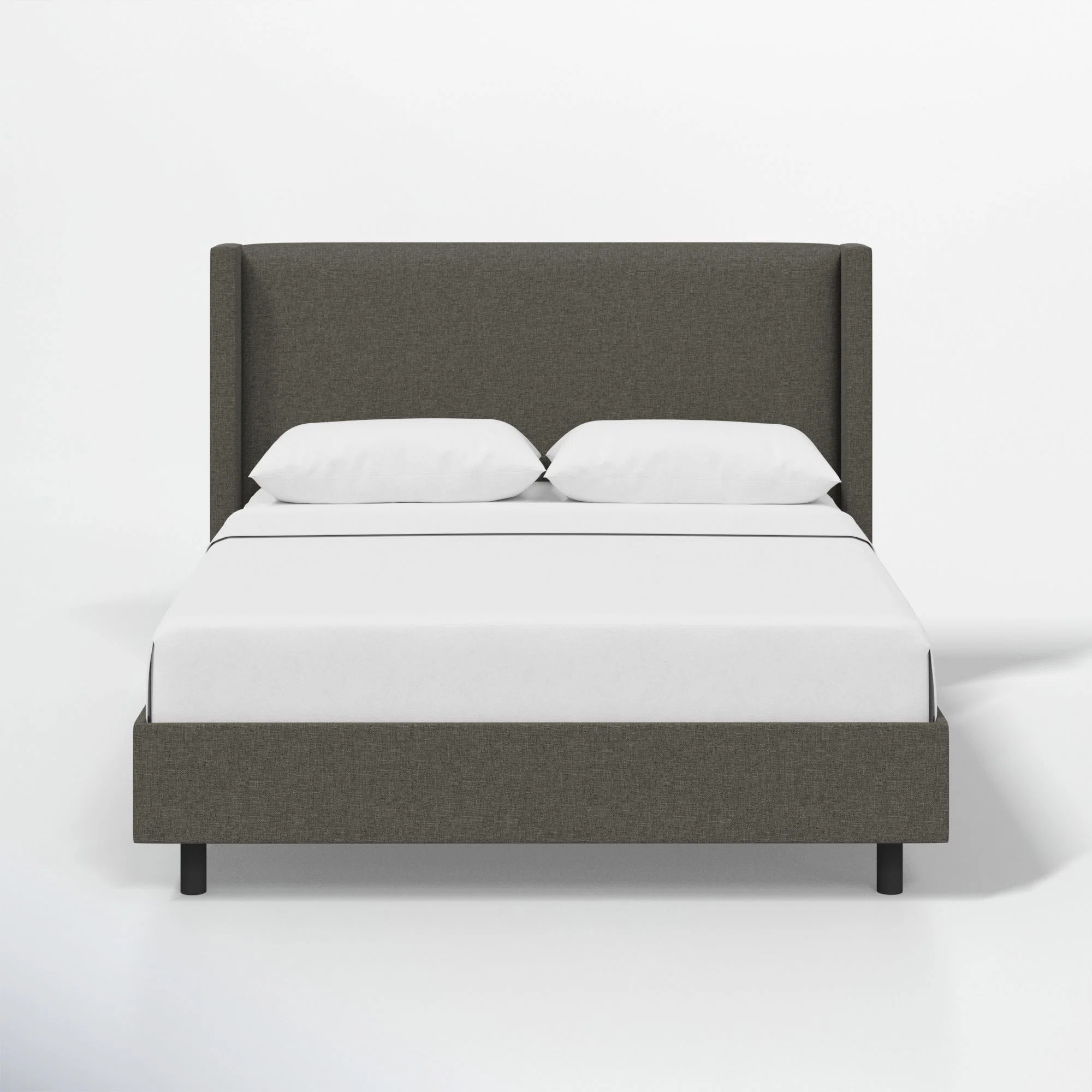 Hanson Upholstered Wingback Platform Bed | Wayfair North America