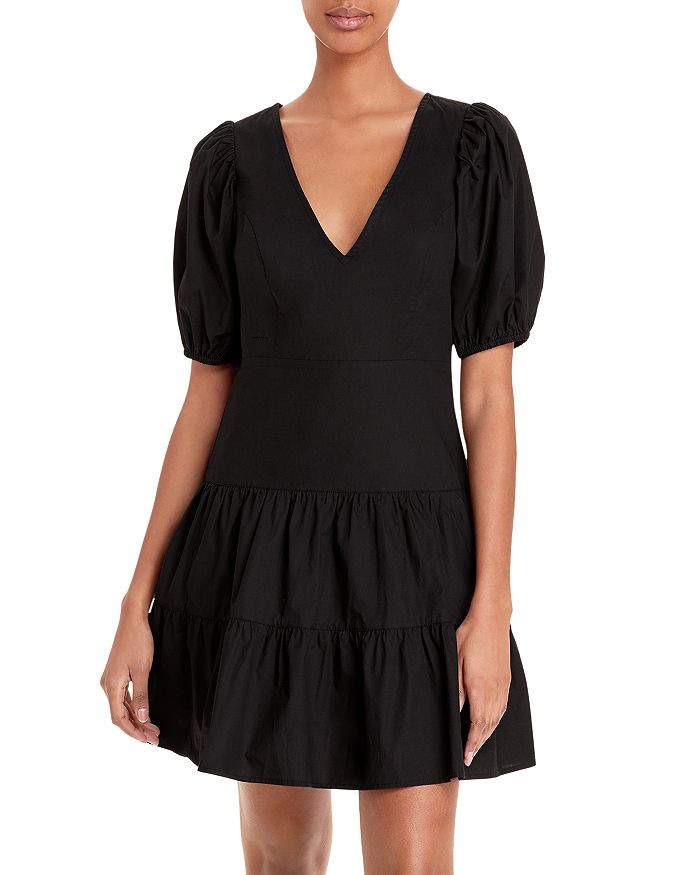 Birch Tiered Puff Sleeve Dress | Bloomingdale's (US)