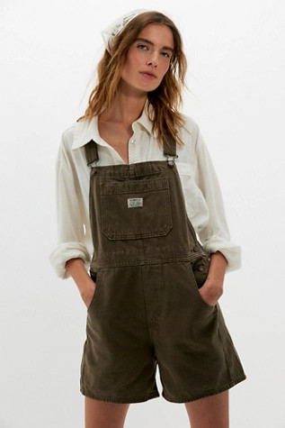 Levi's Utility Shortalls | Free People (Global - UK&FR Excluded)