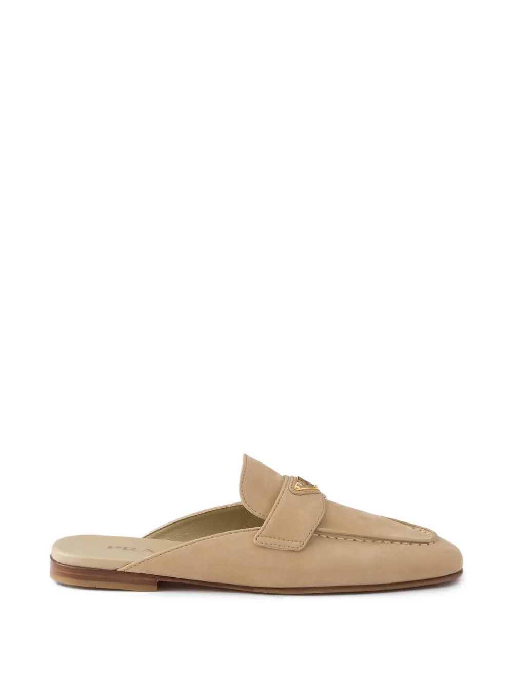 Prada nubuck mules - Neutrals | Farfetch Global