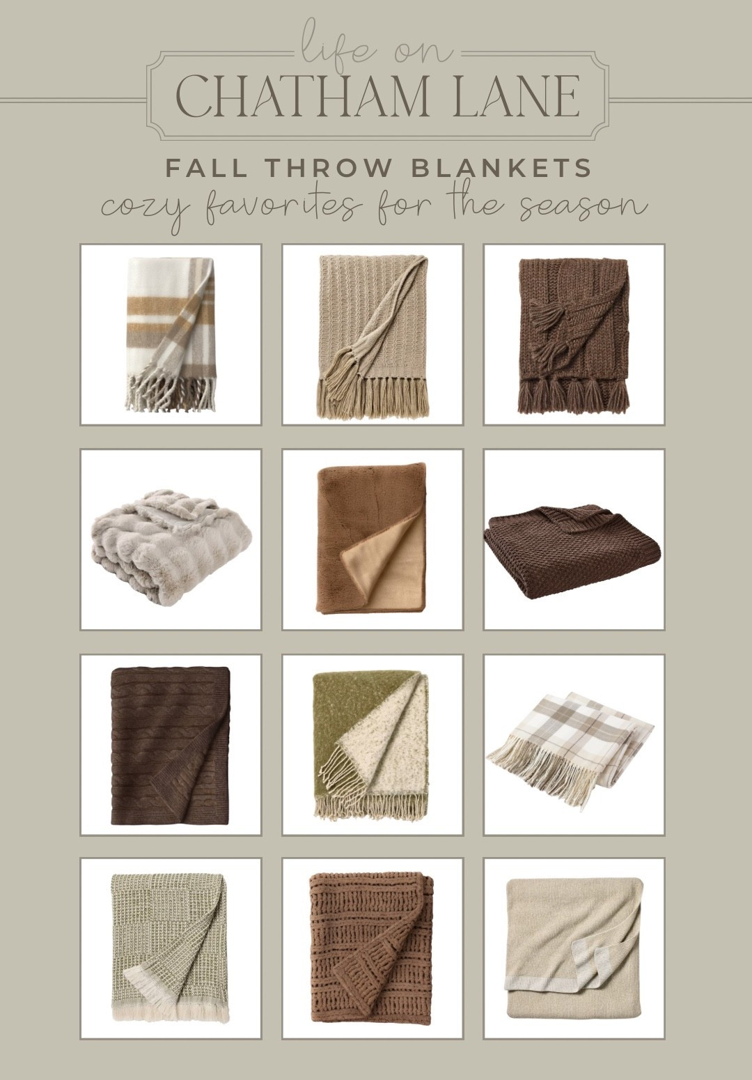 Get ready for cozy season with these pretty fall throw blankets!

#LTKHome #LTKSeasonal