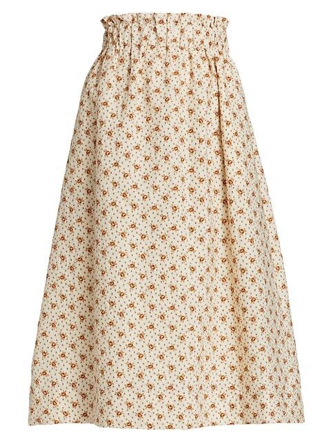 Wilma Matlasse Midi-Skirt | Saks Fifth Avenue