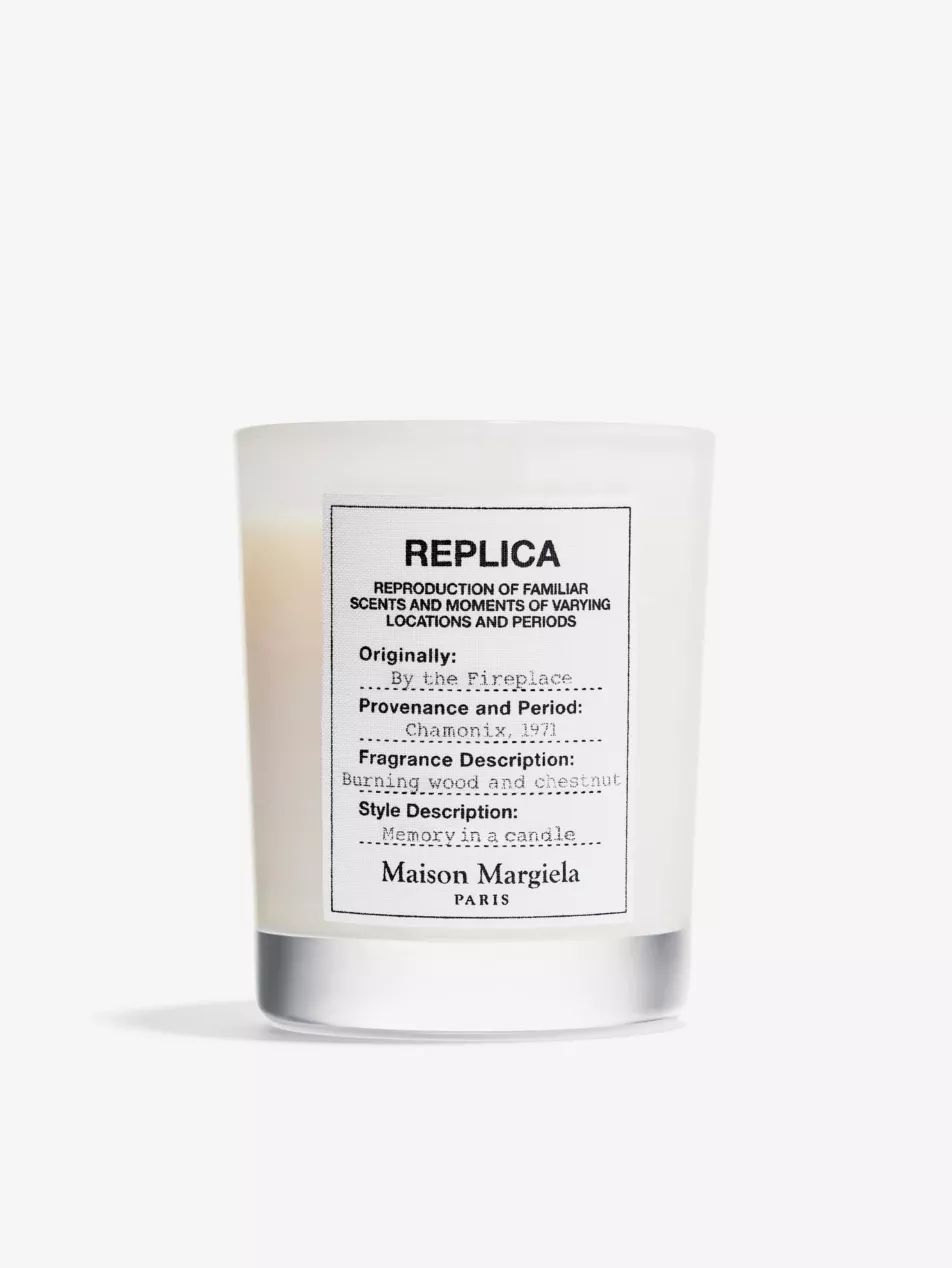 Replica By The Fireplace scented candle 165g | Selfridges
