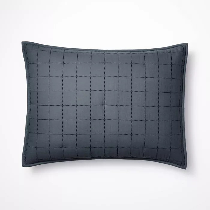 Grid Stitch Cotton Quilt Sham - Threshold™ designed with Studio McGee | Target