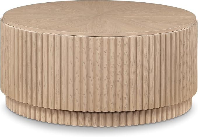 Meridian Furniture 99055Oak-CT Ronin Collection Mid-Century Modern Coffee Table with Rich Natural... | Amazon (US)
