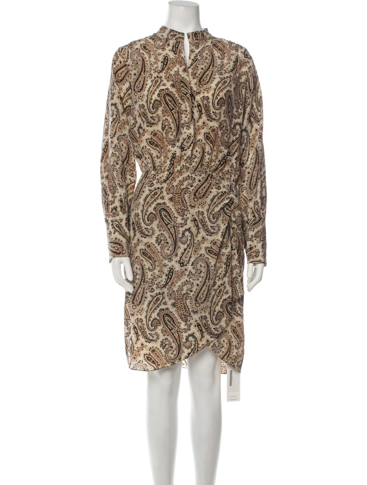 Silk Knee-Length Dress | The RealReal