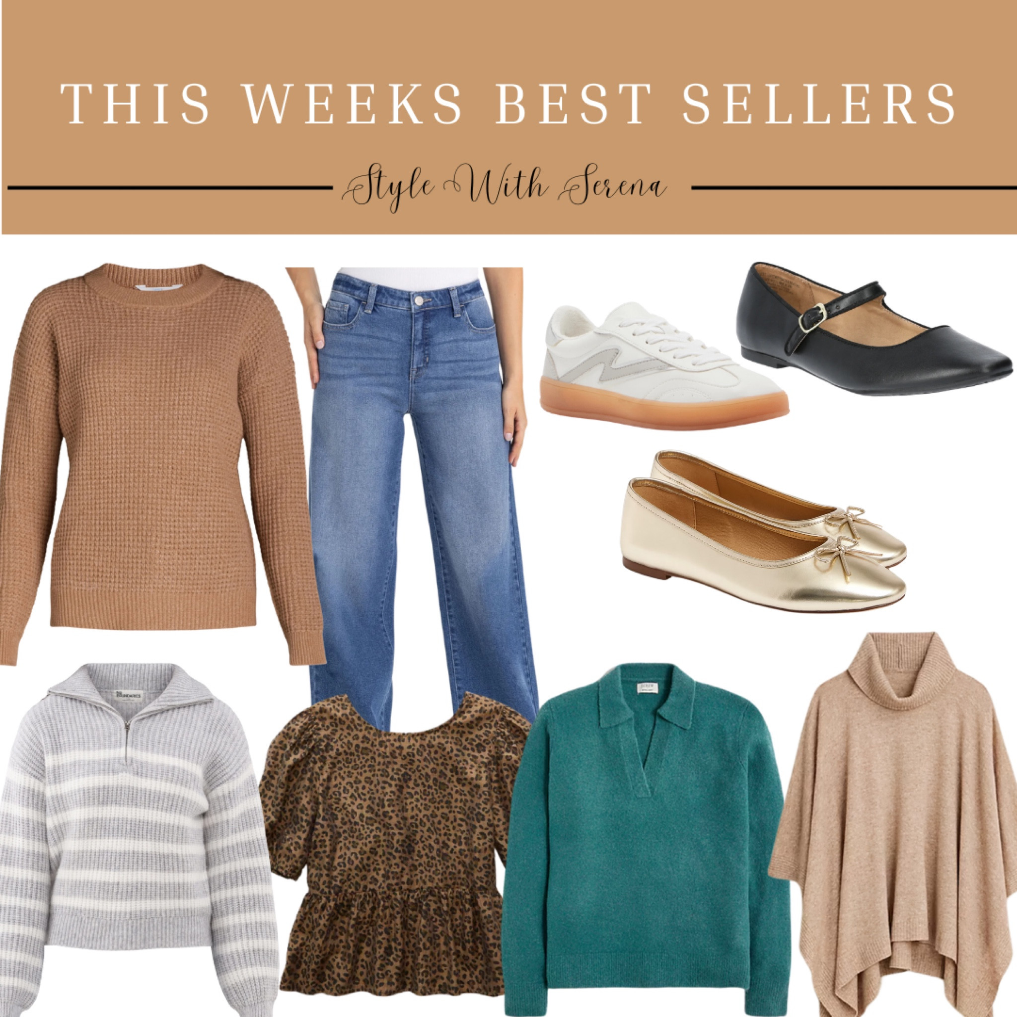 This weeks best sellers, fall outfits, sweaters, fall fashion, flats, jeans, denim, sneakers, Walmart fashion

#LTKOver40 #LTKStyleTip #LTKSeasonal