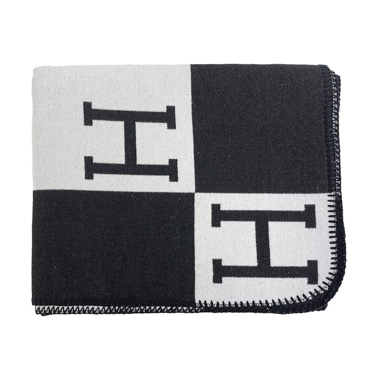 H Throw Blanket Warm Shawl Thick Knitted Cashmere Blankets Yoga Sofa Living Room Or Bed Air-Condi... | Walmart (US)
