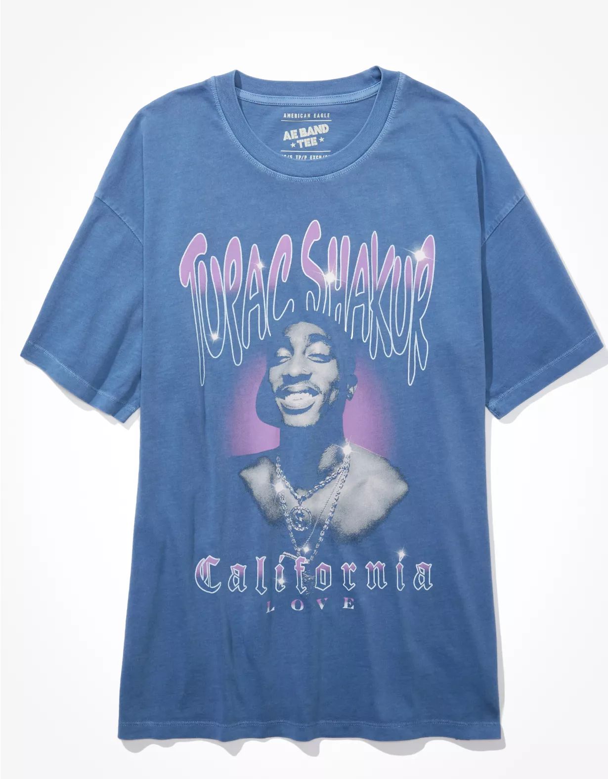 AE Oversized Tupac Graphic Tee | American Eagle Outfitters (US & CA)